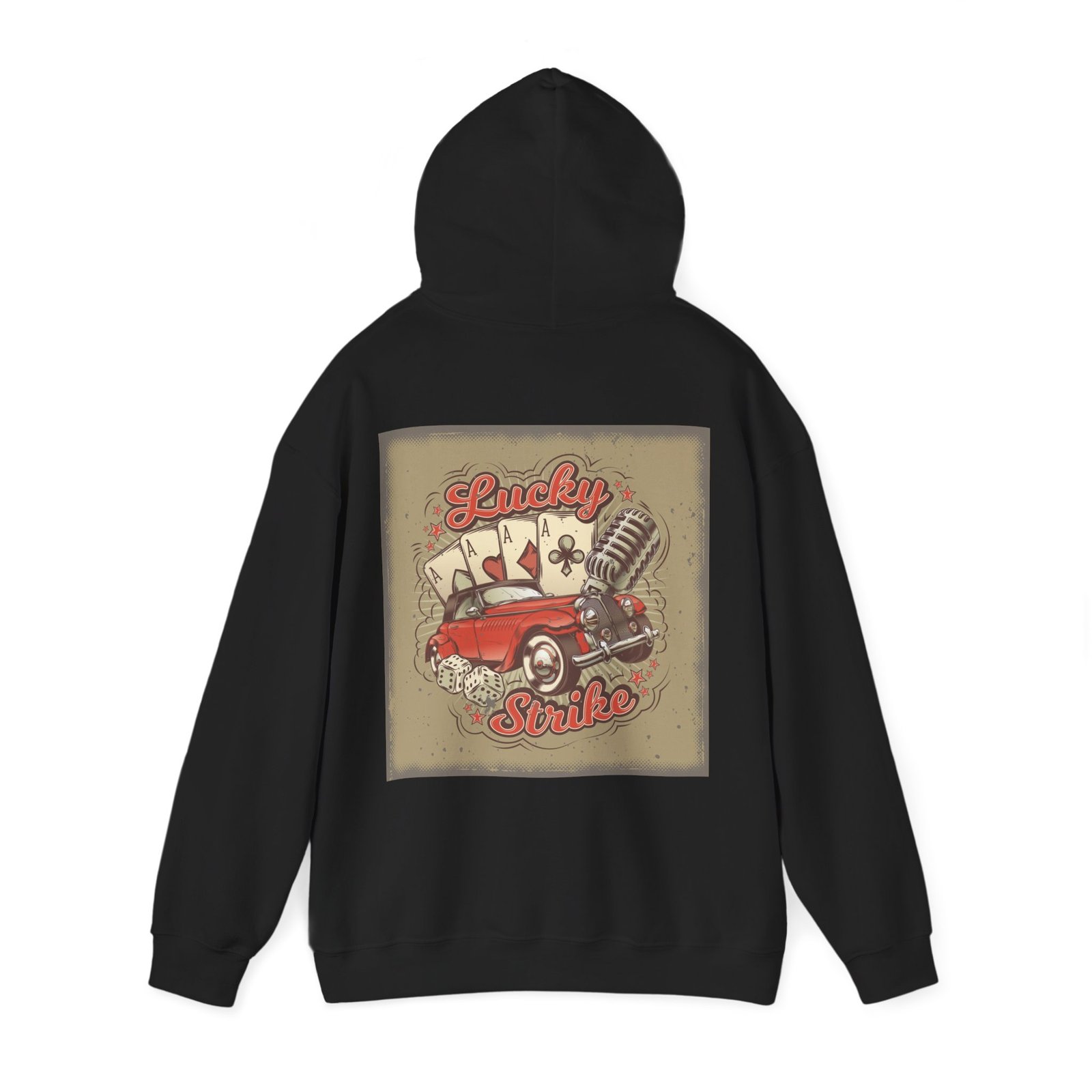 Lucky Strikes Unisex Heavy Blend™ Hooded Sweatshirt - Image 11
