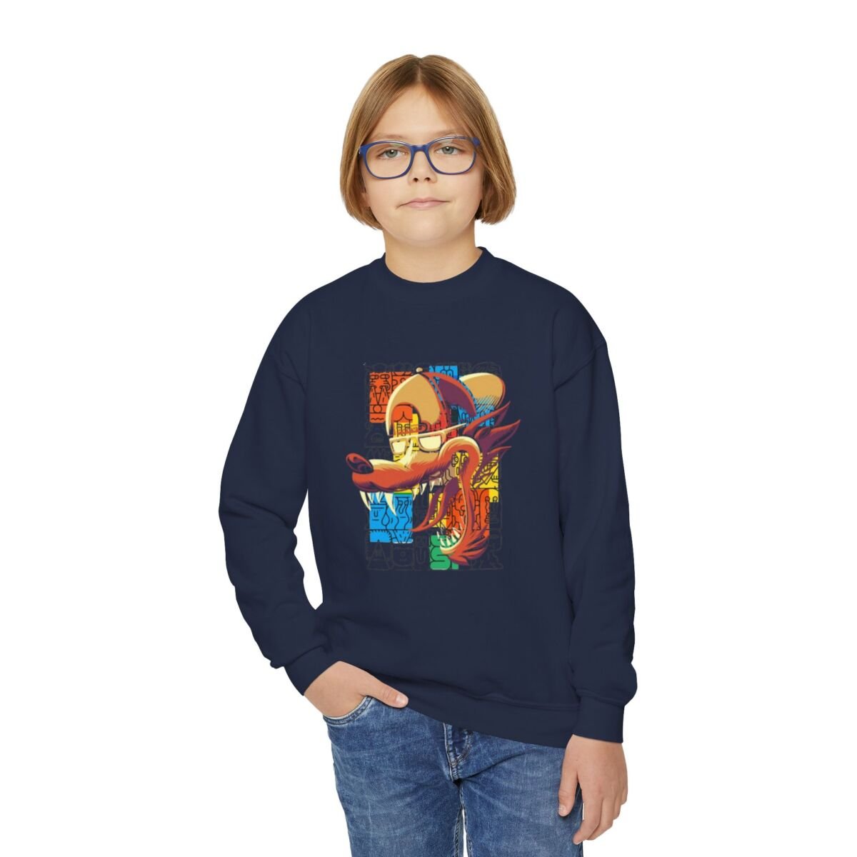 Another Level Brand Youth Crewneck Sweatshirt - Image 23