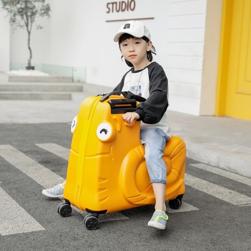 Children Can Sit On The Trolley Ride Suitcase - Image 5