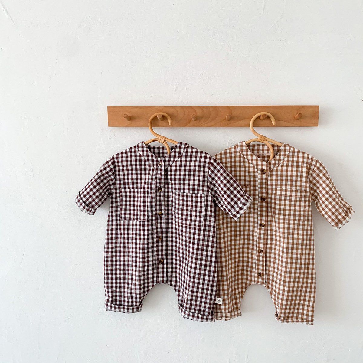 Baby Jumpsuit Spring Autumn Baby Boy Newborn Long Sleeve Baby Girl Clothes Toddler Plaid CardiganClothing - Image 10