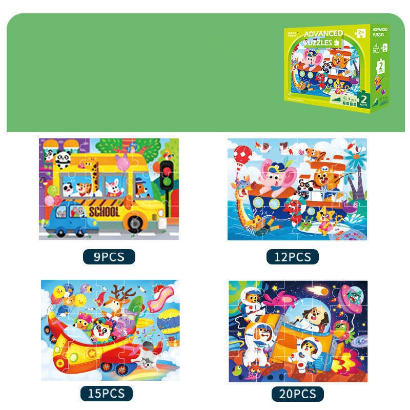Advanced Educational Puzzles Early Childhood Educational Enlightenment Toys - Image 4