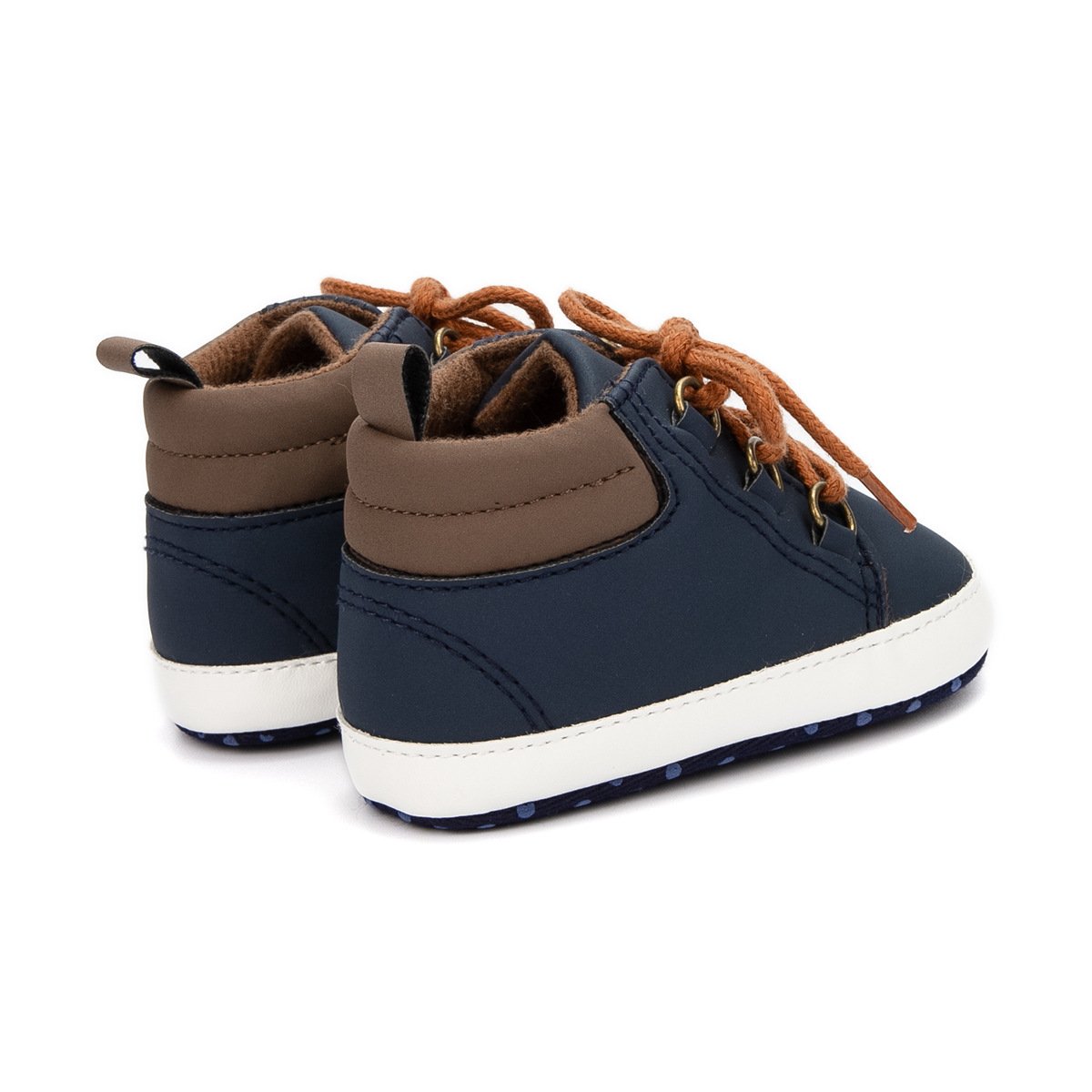 0-1 Years Old Toddler High-top Soft Soled Baby Shoes - Image 3