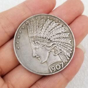 Indian Silver Dollar Commemorative Coin