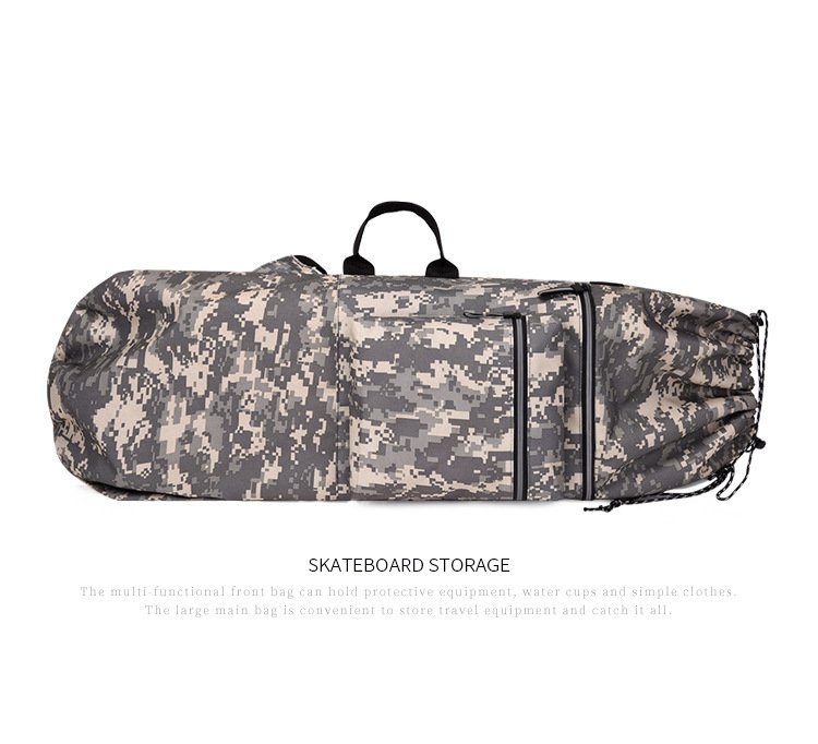 Skate Bag Lightweight Waterproof Large Capacity - Image 8
