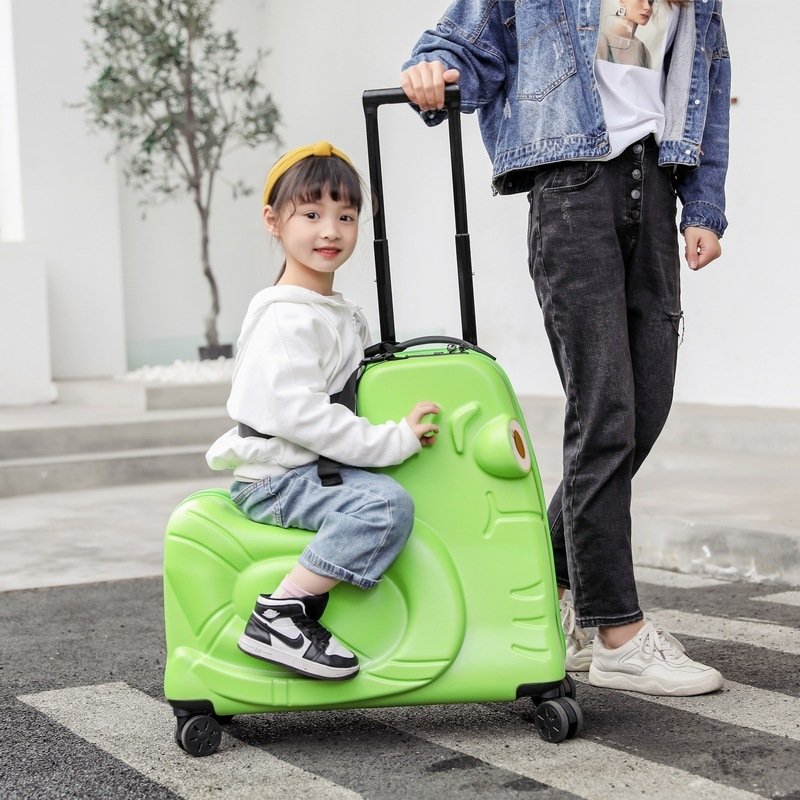 Children Can Sit On The Trolley Ride Suitcase - Image 8