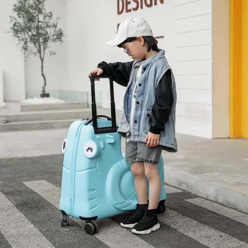 Children Can Sit On The Trolley Ride Suitcase - Image 6