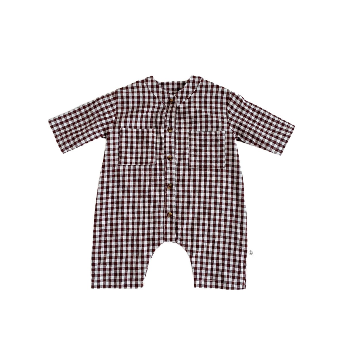Baby Jumpsuit Spring Autumn Baby Boy Newborn Long Sleeve Baby Girl Clothes Toddler Plaid CardiganClothing - Image 2