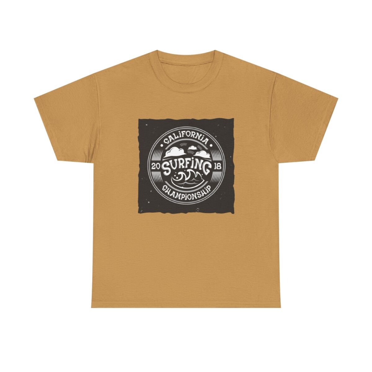California Surfin Unisex Heavy Cotton Tee - Image 25