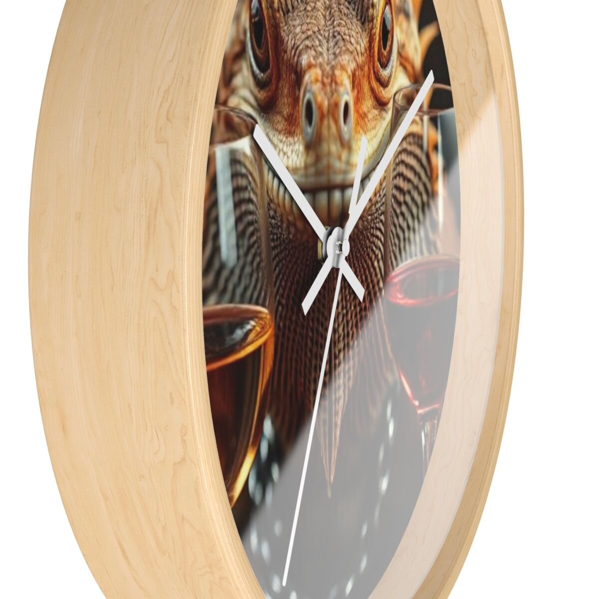 Wall Clock - Bearded Dragon Chamelion Gecko Water Dragon iguana Design - Image 17