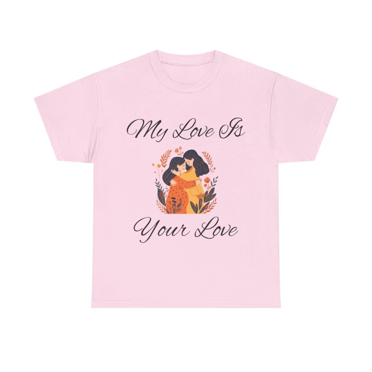 Mother Daughter Tshirts Unisex Heavy Cotton Tee - Image 61