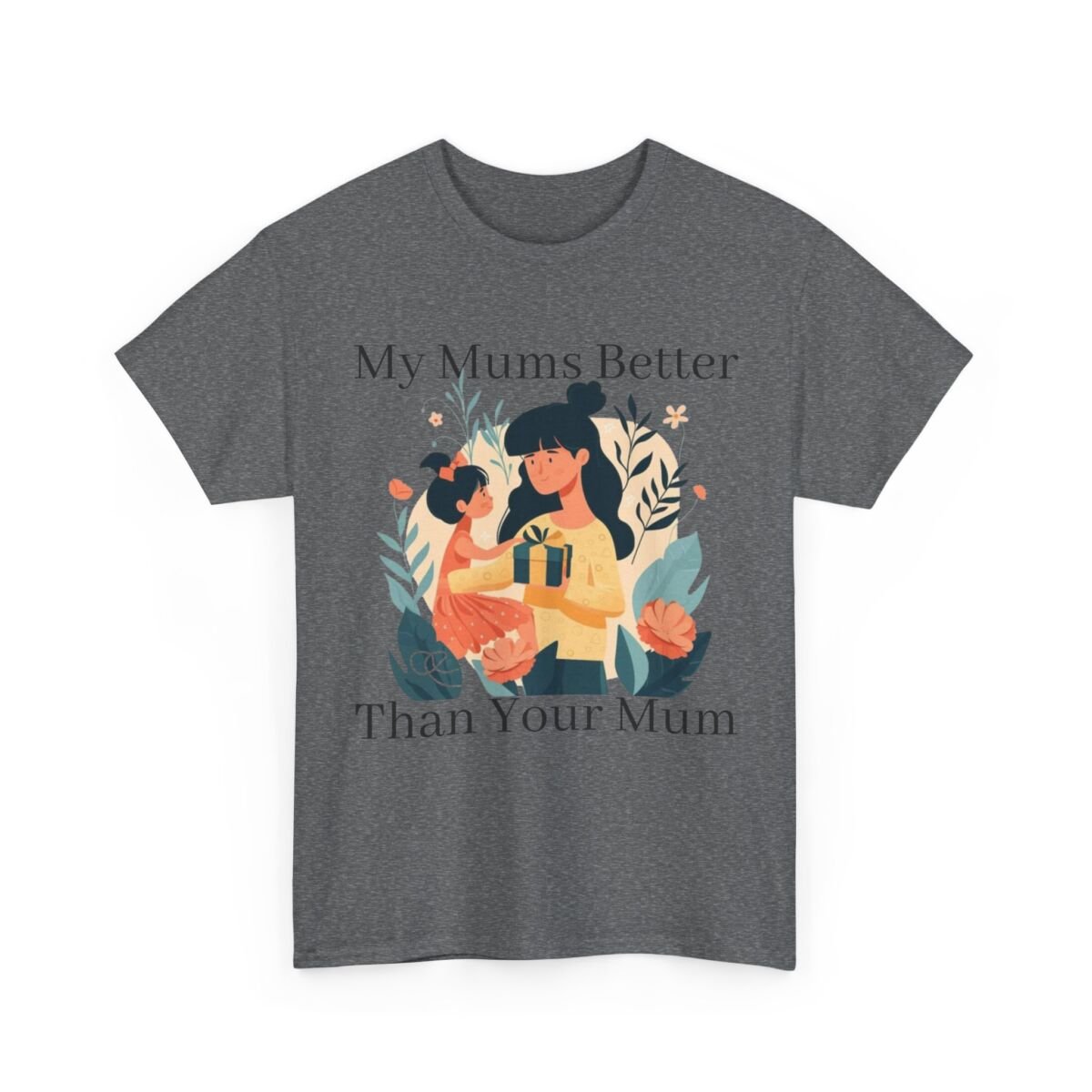 Mother Daughter Matching Unisex Heavy Cotton Tee - Image 51