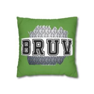 Bruv Square Poly Canvas Pillowcase
