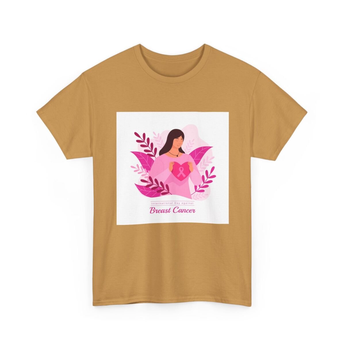 Breast Cancer Awareness Unisex Heavy Cotton Tee - Image 27