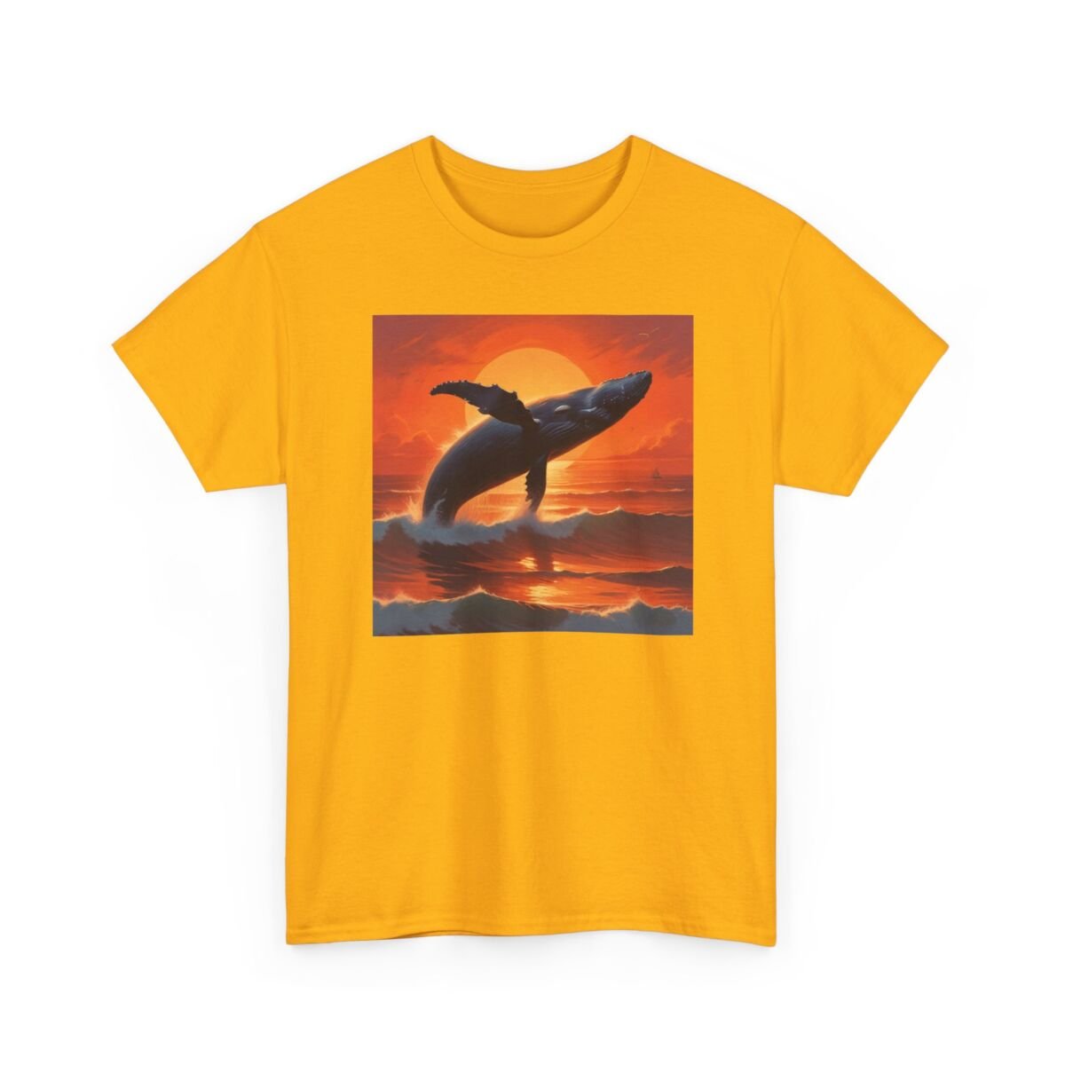 Save The Whales Unisex Heavy Cotton Tee - Image 23