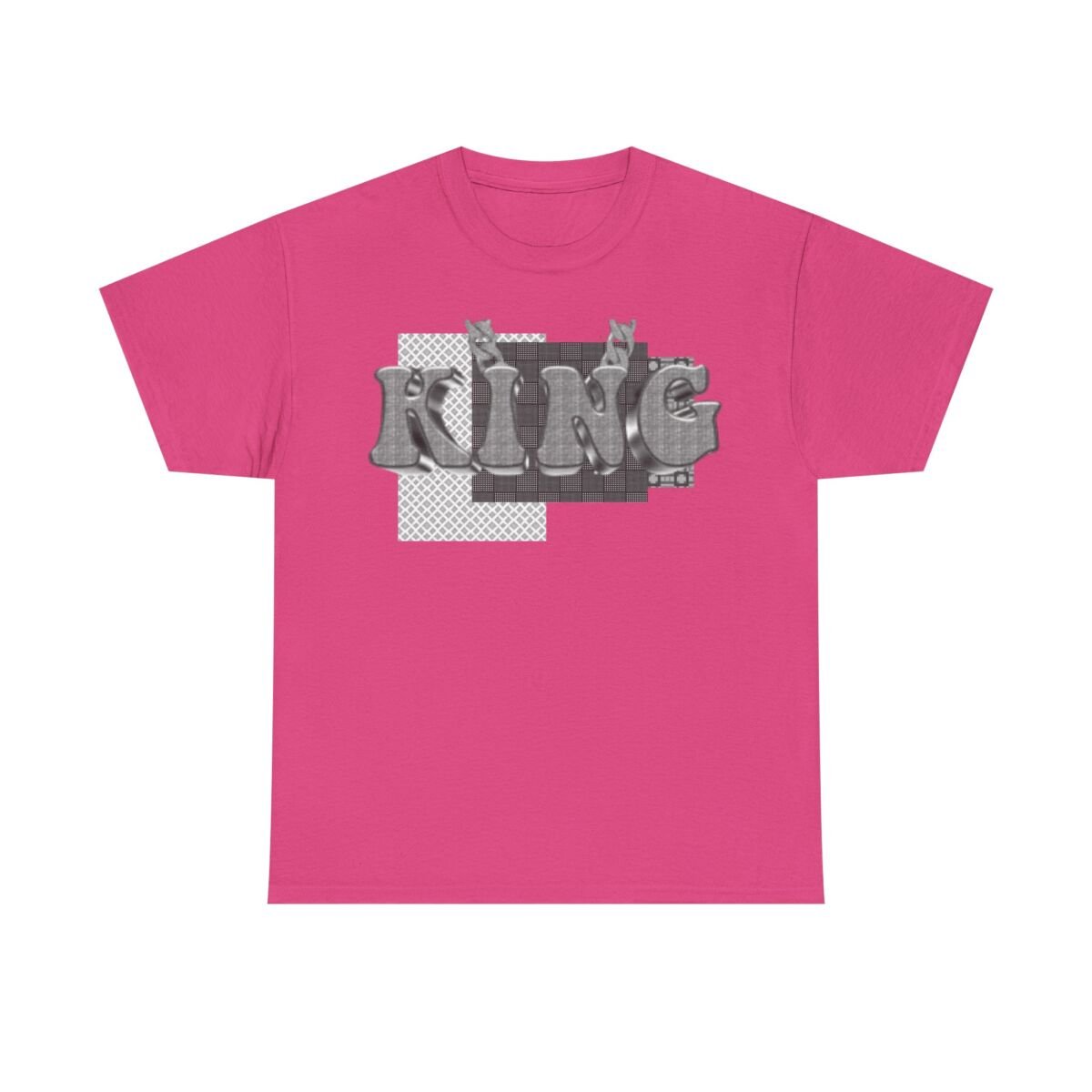 Chrome Graffiti Daughter Father Son Grandparents Grandkids Matching Unisex Heavy Cotton Tee - Image 69