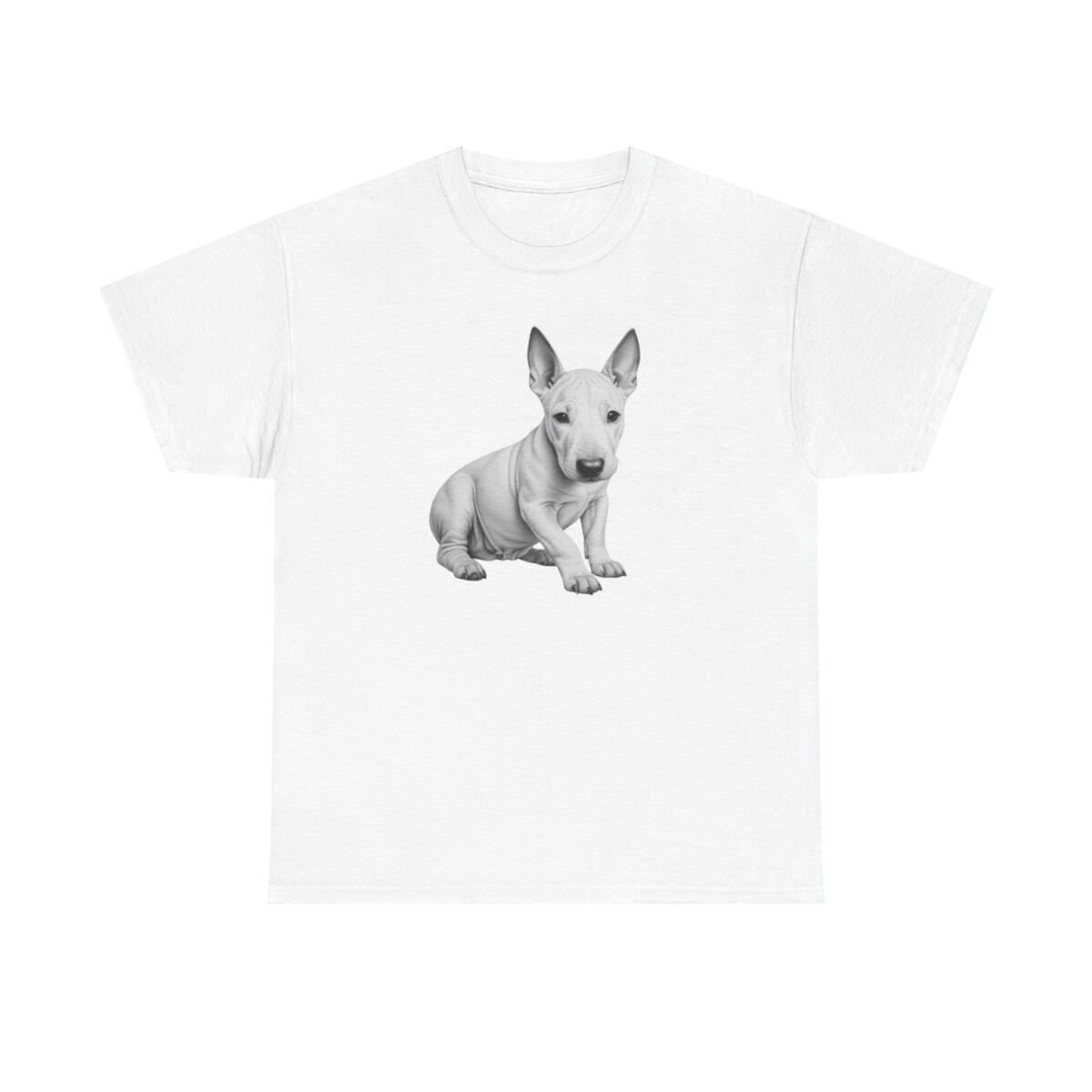 English Bull Terrier Unisex Heavy Cotton Tee
