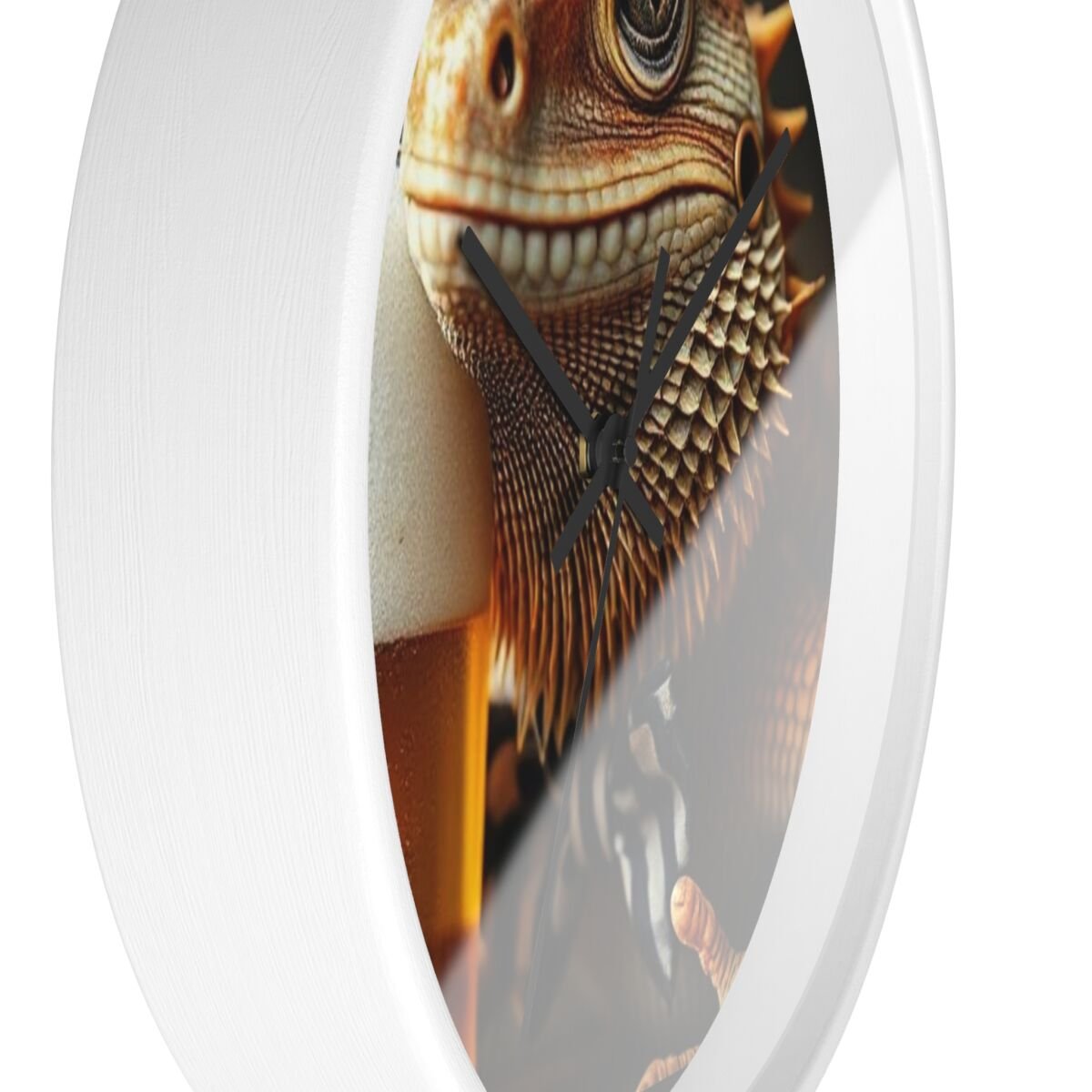 Wall Clock - Bearded Dragon Chamelion Gecko Water Dragon iguana Design - Image 8