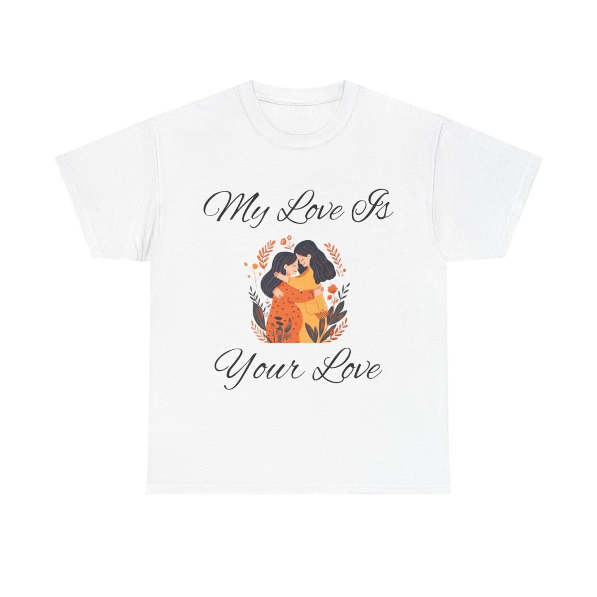 Mother Daughter Tshirts Unisex Heavy Cotton Tee