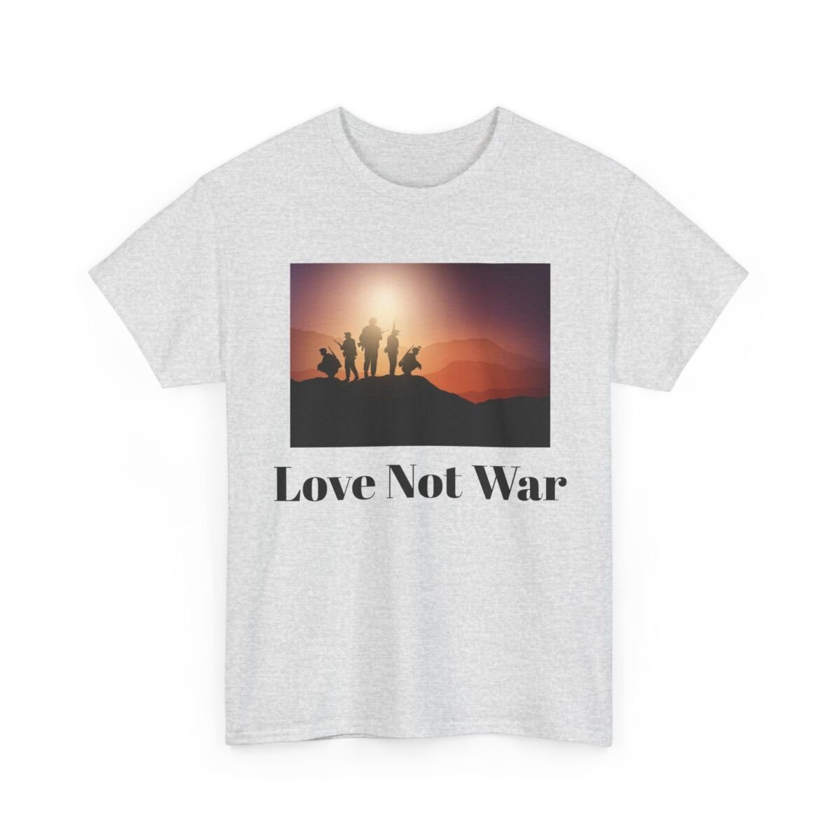 War Army Unisex Heavy Cotton Tee - Image 7