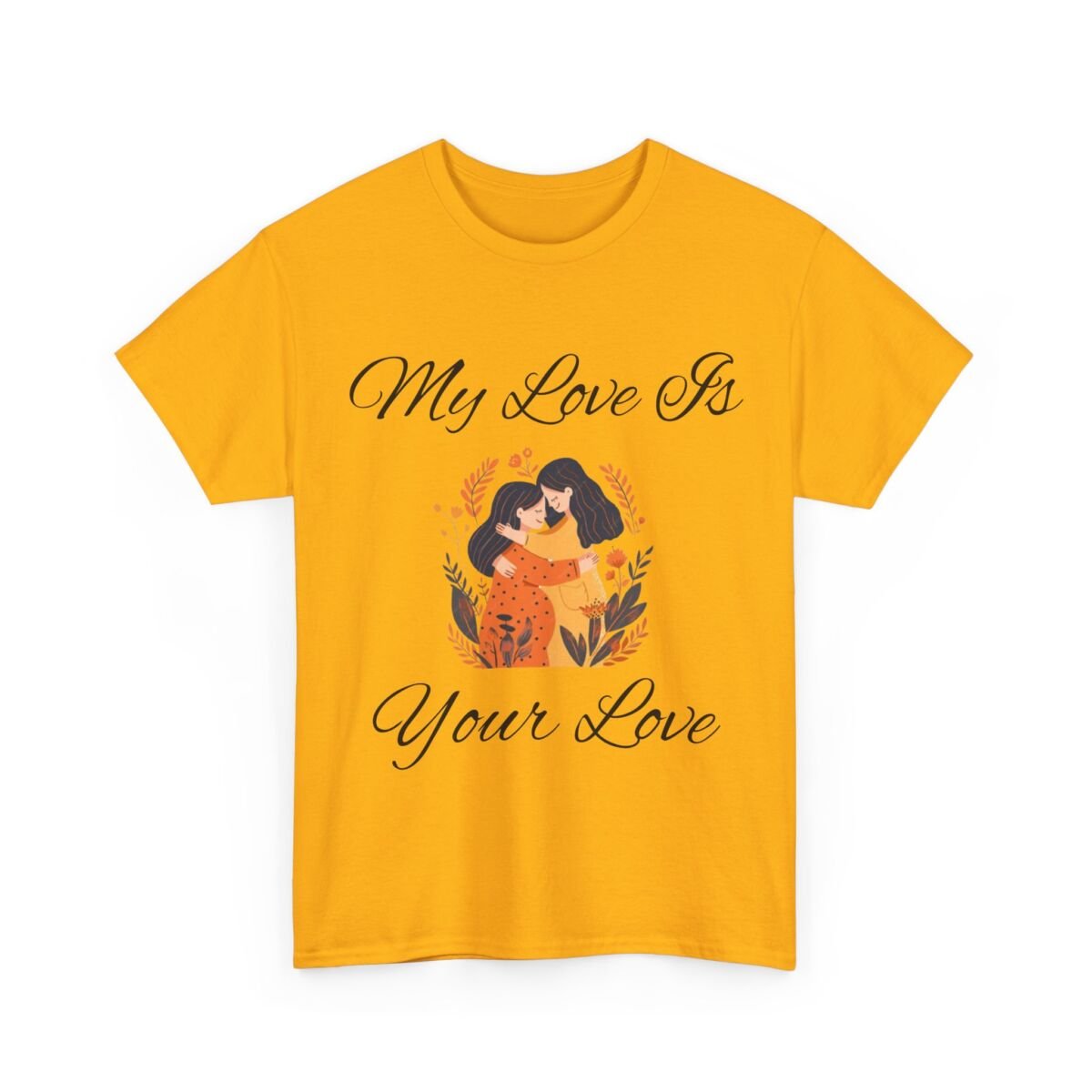 Mother Daughter Tshirts Unisex Heavy Cotton Tee - Image 23