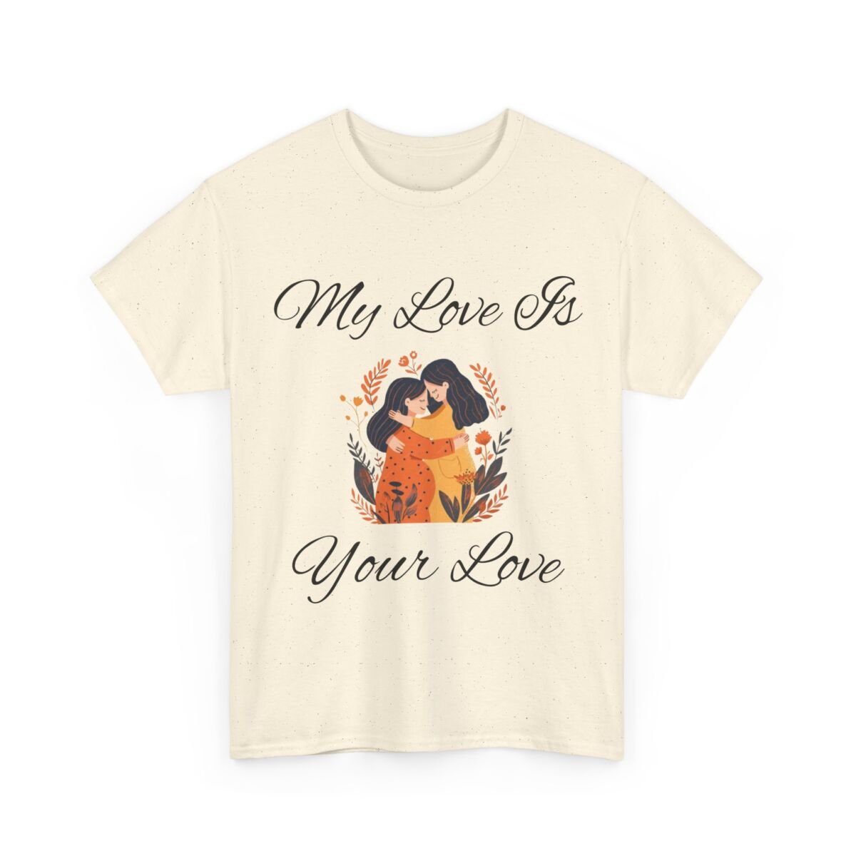 Mother Daughter Tshirts Unisex Heavy Cotton Tee - Image 35