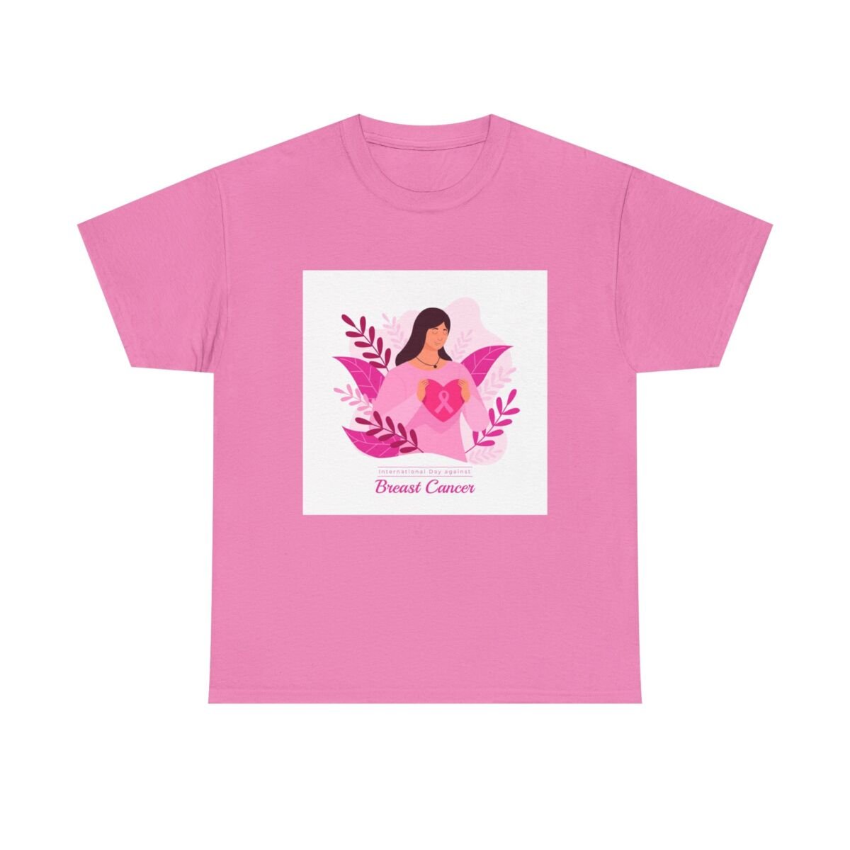 Breast Cancer Awareness Unisex Heavy Cotton Tee - Image 65