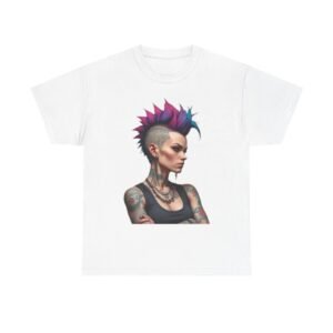 Punk Mother Daughter Father Son Grandparents Grandkids Matching Unisex  Heavy Cotton Te