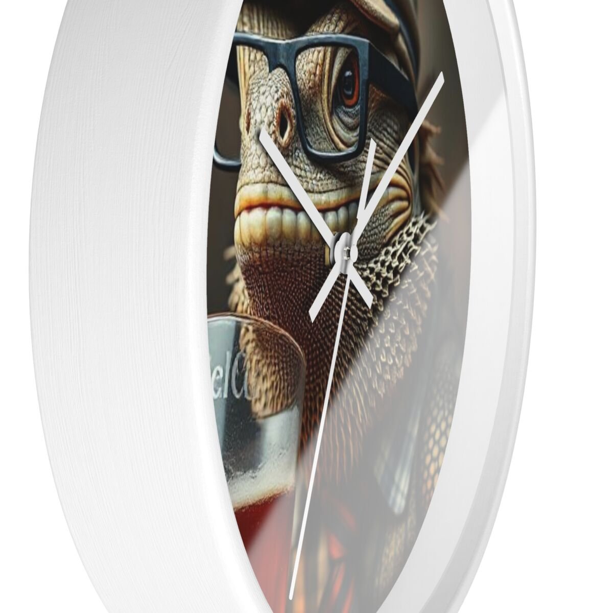 Wall Clock - Bearded Dragon Chamelion Gecko Water Dragon iguana Design - Image 11