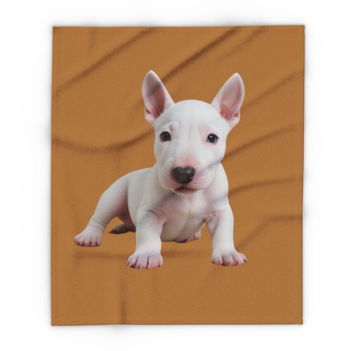 English Bull Terrier Puppy Arctic Fleece Blanket - Image 5