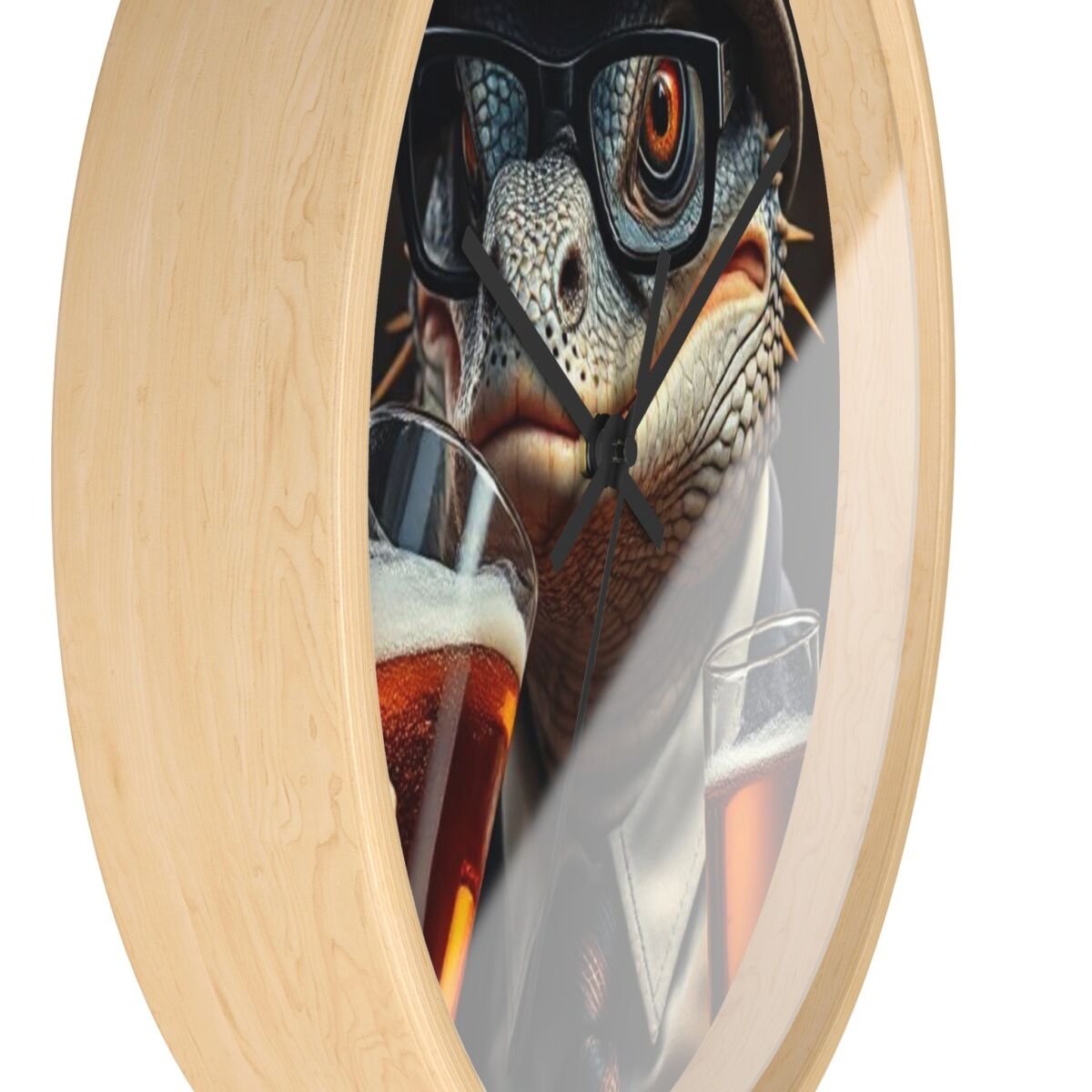 Wall Clock - Bearded Dragon Chamelion Gecko Water Dragon iguana Design - Image 14