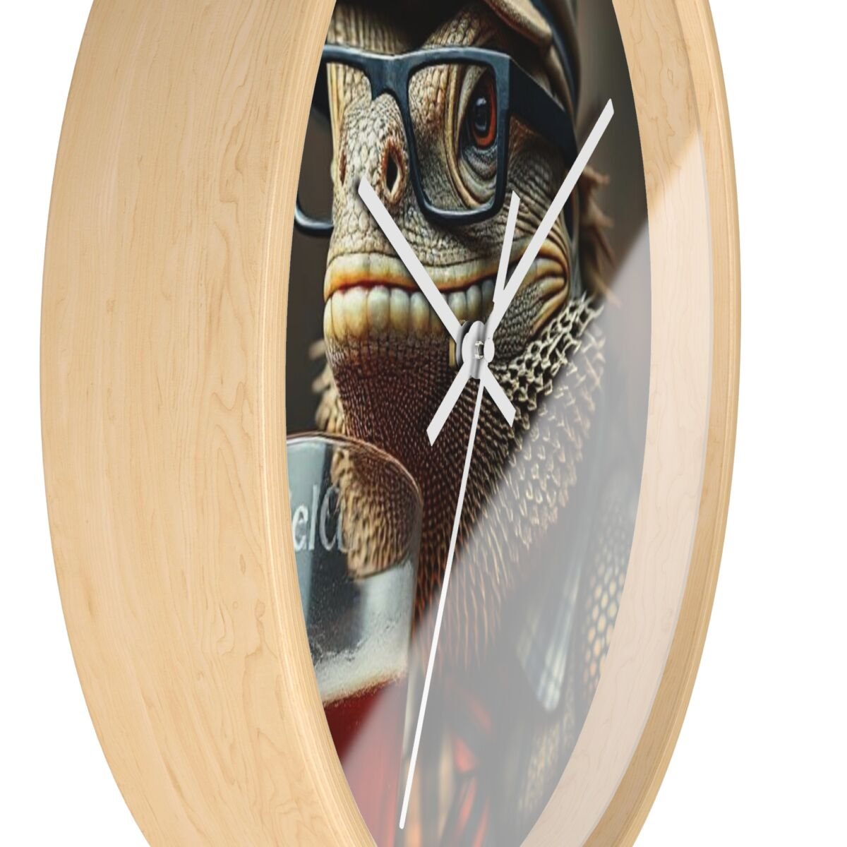 Wall Clock - Bearded Dragon Chamelion Gecko Water Dragon iguana Design - Image 17