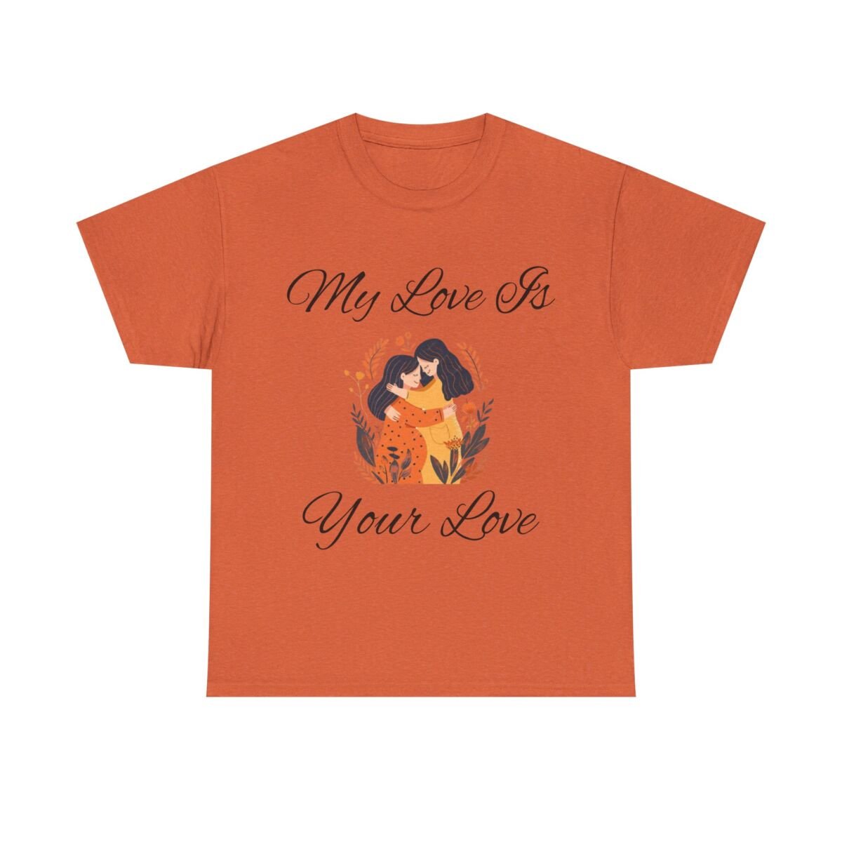 Mother Daughter Tshirts Unisex Heavy Cotton Tee - Image 29
