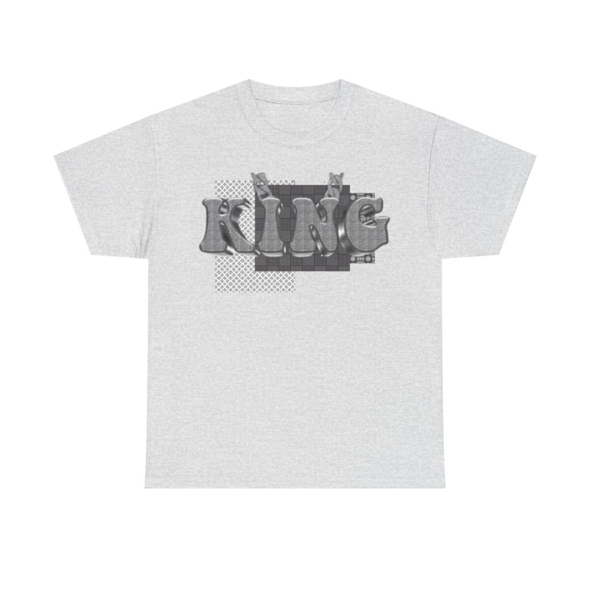 Chrome Graffiti Daughter Father Son Grandparents Grandkids Matching Unisex Heavy Cotton Tee - Image 5