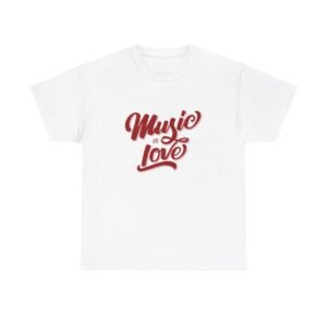 Music Quote Unisex Heavy Cotton Tee