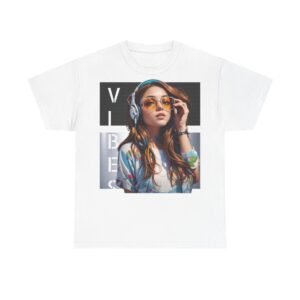Music Tee.  Unisex Heavy Cotton Tee, Streetwear T-Shirt, Hip Hop Fashion, Casual Everyday Wear, Gift for Music Lovers