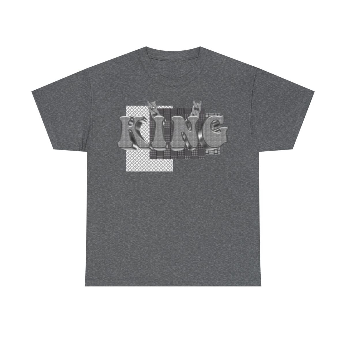 Chrome Graffiti Daughter Father Son Grandparents Grandkids Matching Unisex Heavy Cotton Tee - Image 49