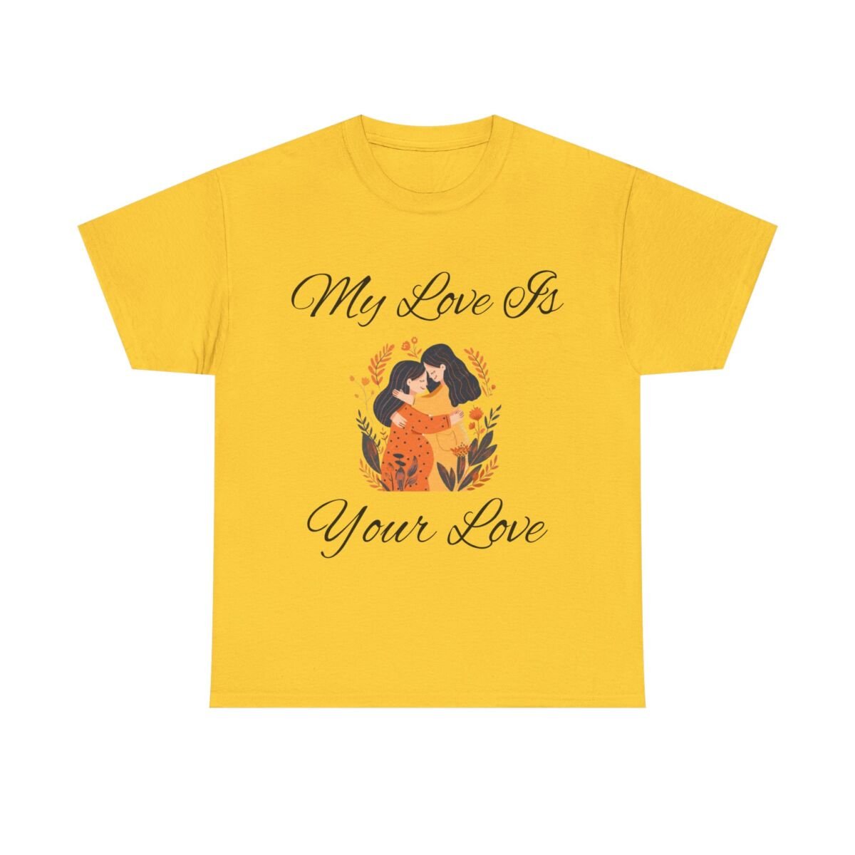 Mother Daughter Tshirts Unisex Heavy Cotton Tee - Image 37