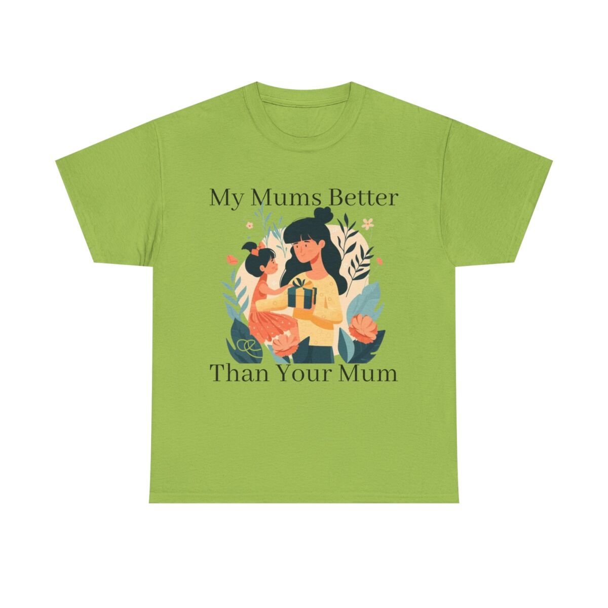 Mother Daughter Matching Unisex Heavy Cotton Tee - Image 41