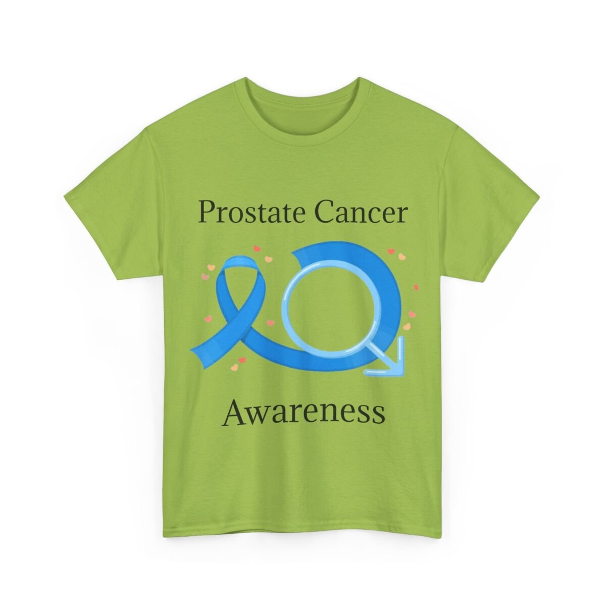 Prostate Cancer Awareness Unisex Heavy Cotton Tee - Image 47