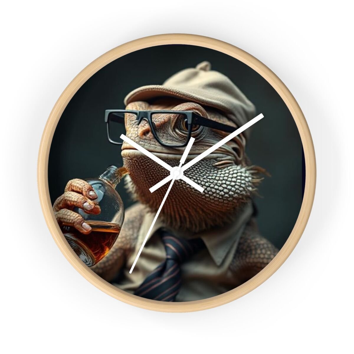 Wall Clock - Bearded Dragon Chamelion Gecko Water Dragon iguana Design - Image 16