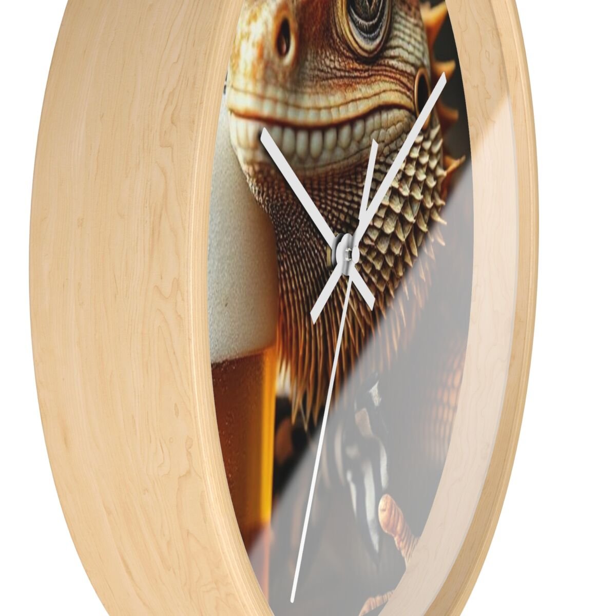 Wall Clock - Bearded Dragon Chamelion Gecko Water Dragon iguana Design - Image 17