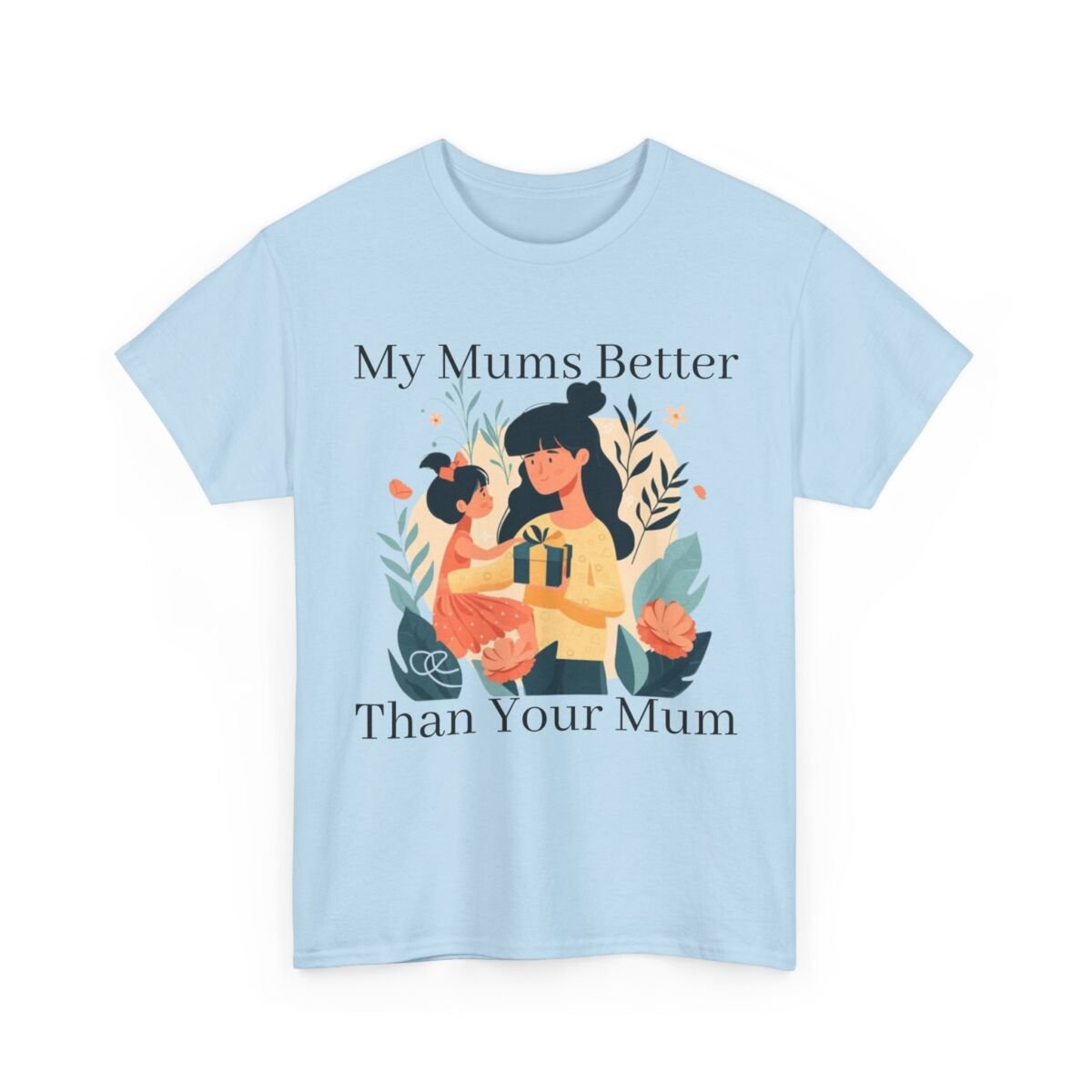 Mother Daughter Matching Unisex Heavy Cotton Tee - Image 55