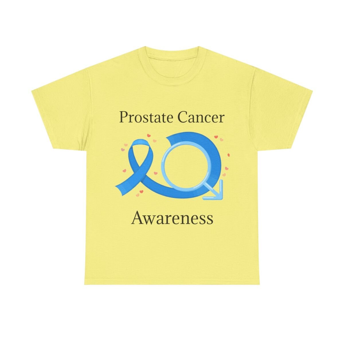 Prostate Cancer Awareness Unisex Heavy Cotton Tee - Image 37