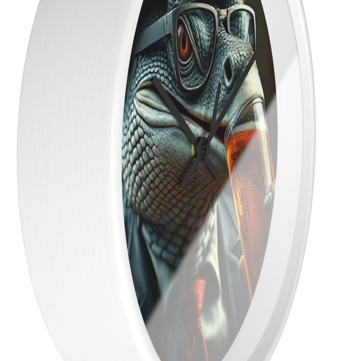 Wall Clock - Bearded Dragon Chamelion Gecko Water Dragon iguana Design - Image 8