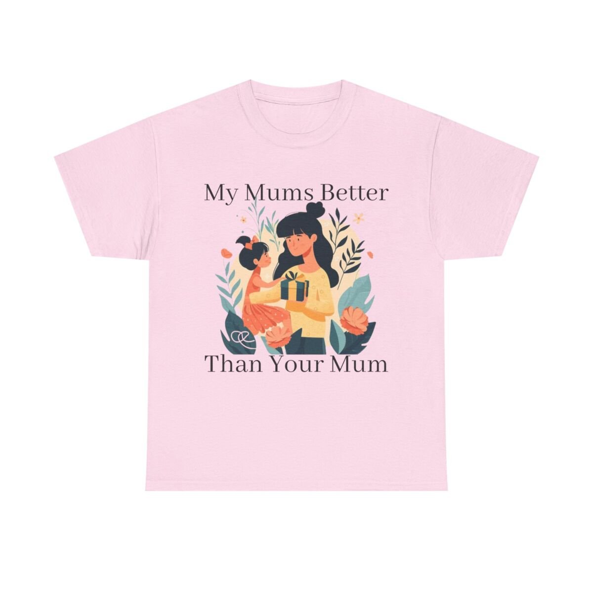 Mother Daughter Matching Unisex Heavy Cotton Tee - Image 61