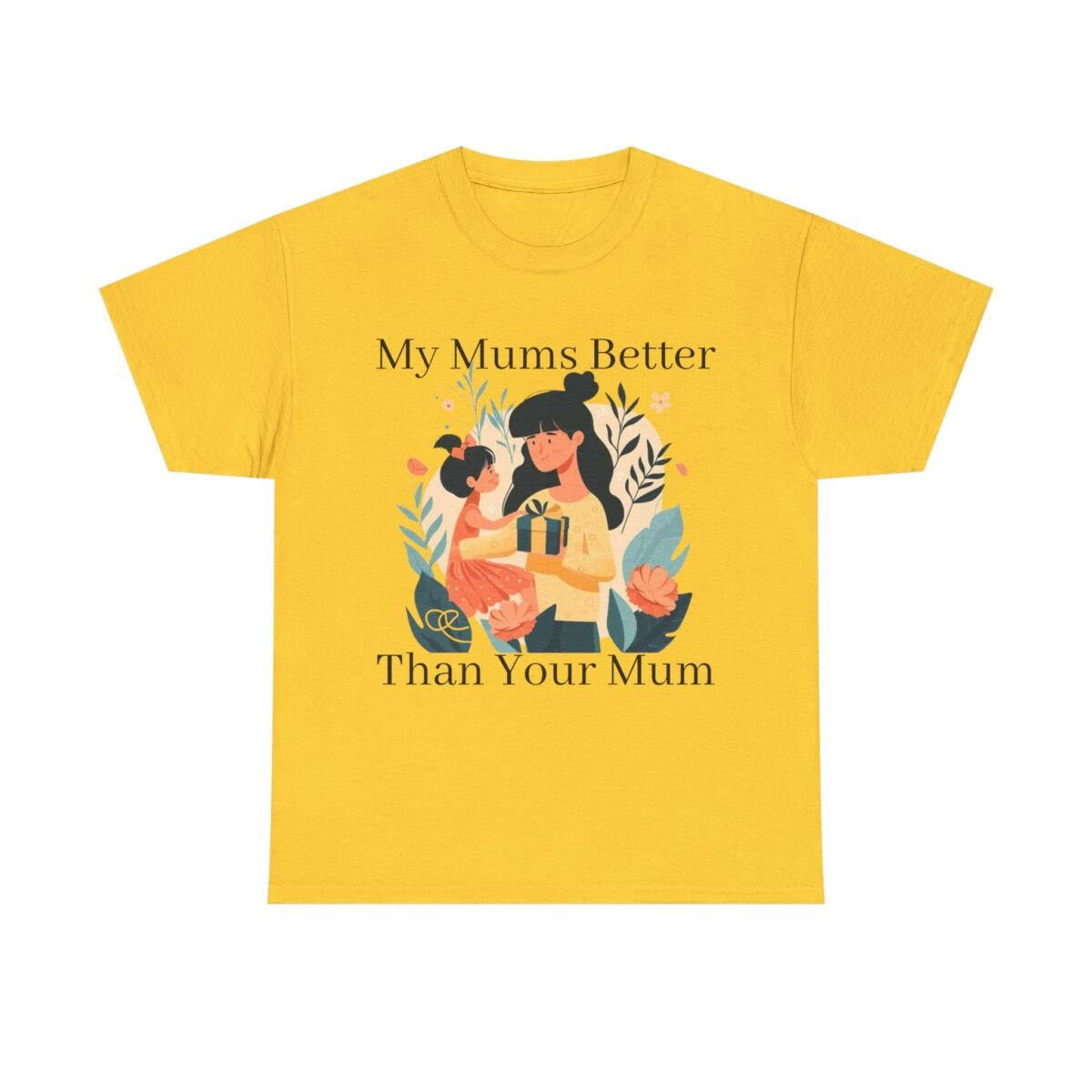 Mother Daughter Matching Unisex Heavy Cotton Tee - Image 37