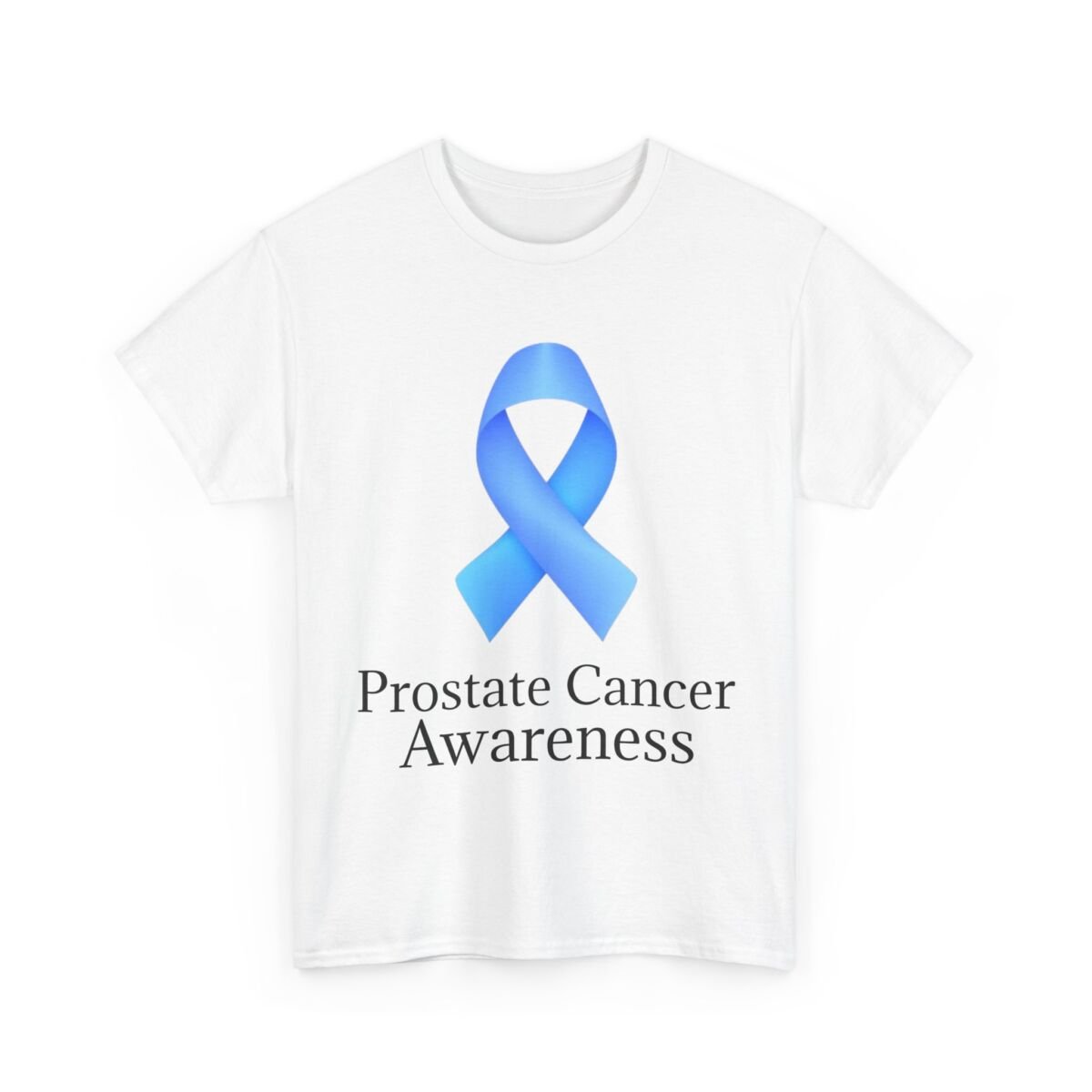 Prostate Cancer Awareness Unisex Heavy Cotton Tee - Image 3