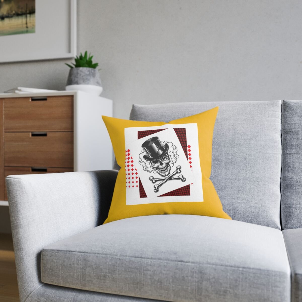 Tattoo Art Square Pillow - Image 12