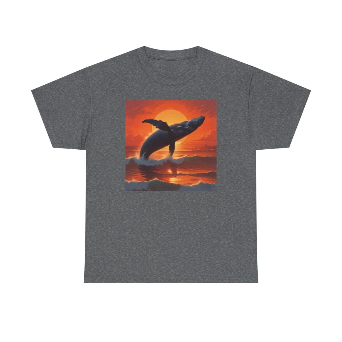 Save The Whales Unisex Heavy Cotton Tee - Image 53