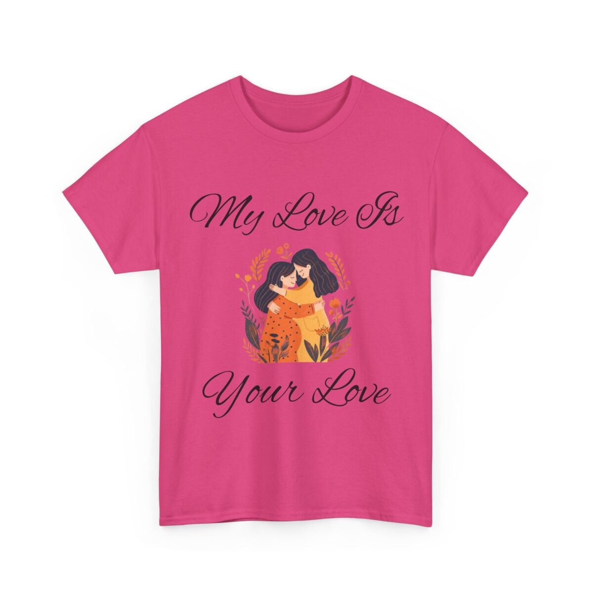Mother Daughter Tshirts Unisex Heavy Cotton Tee - Image 71